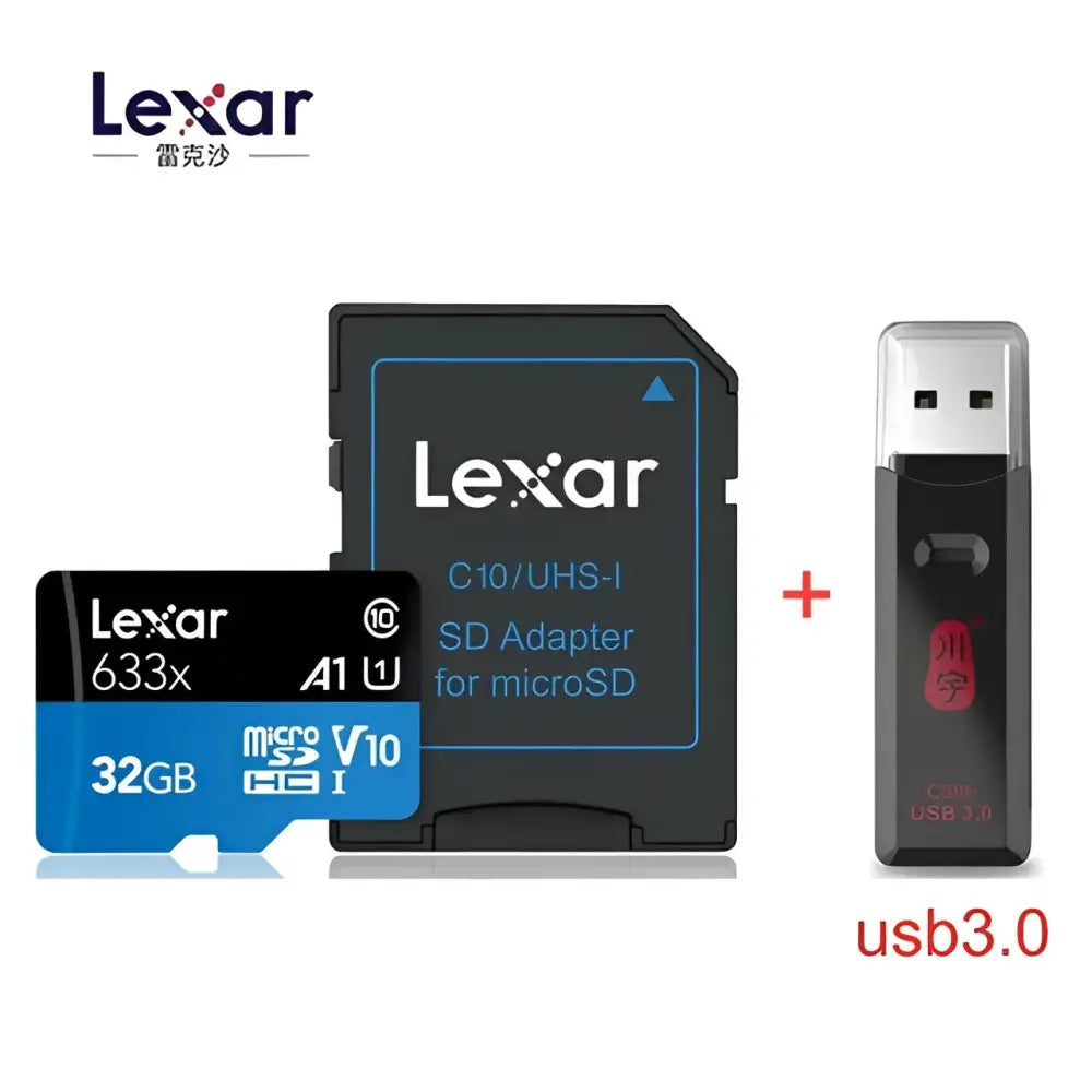 Lexar 633X New Original 95mb/s Micro sd card 512GB 1TB 128g 256GB Memory Card Reader Uhs-1 For Drone Gopro Dji Sport Camcorder.