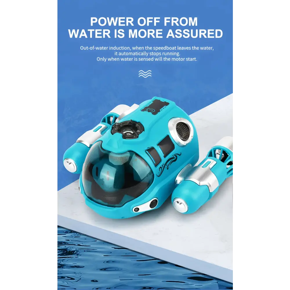 Remote Control Motorboat With Double Propeller - children’s