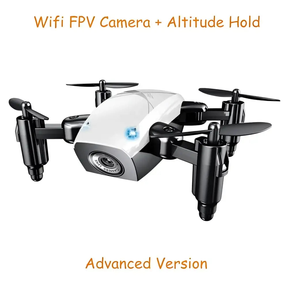S9HW Mini Drone With Camera S9 No Camera RC Quadcopter Foldable Drones Altitude Hold RC Quadcopter WiFi FPV Pocket Dron VS CX10W.