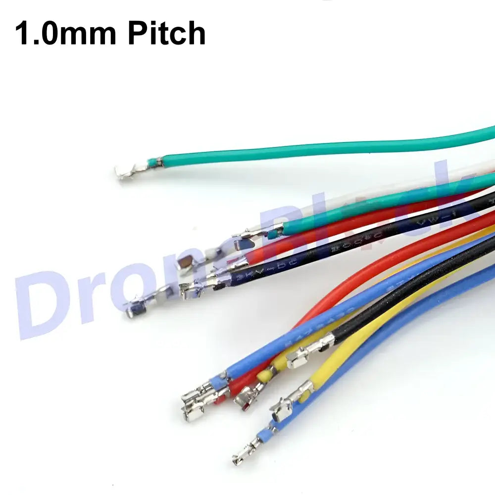 24pcs 6 Colors Pre-crimped Cables 20cm Silicon Wire -