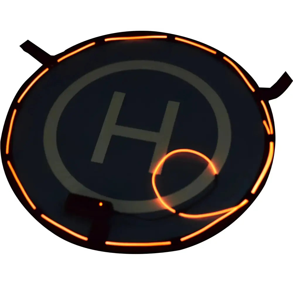 55cm Takeoff Landing Pad with Cold Light Tube for RC Drone.