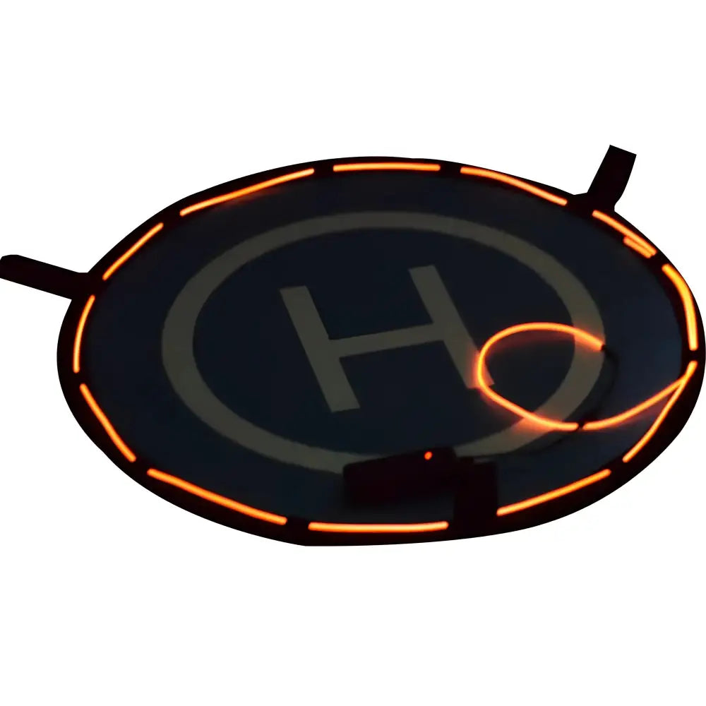 55cm Takeoff Landing Pad with Cold Light Tube for RC Drone.