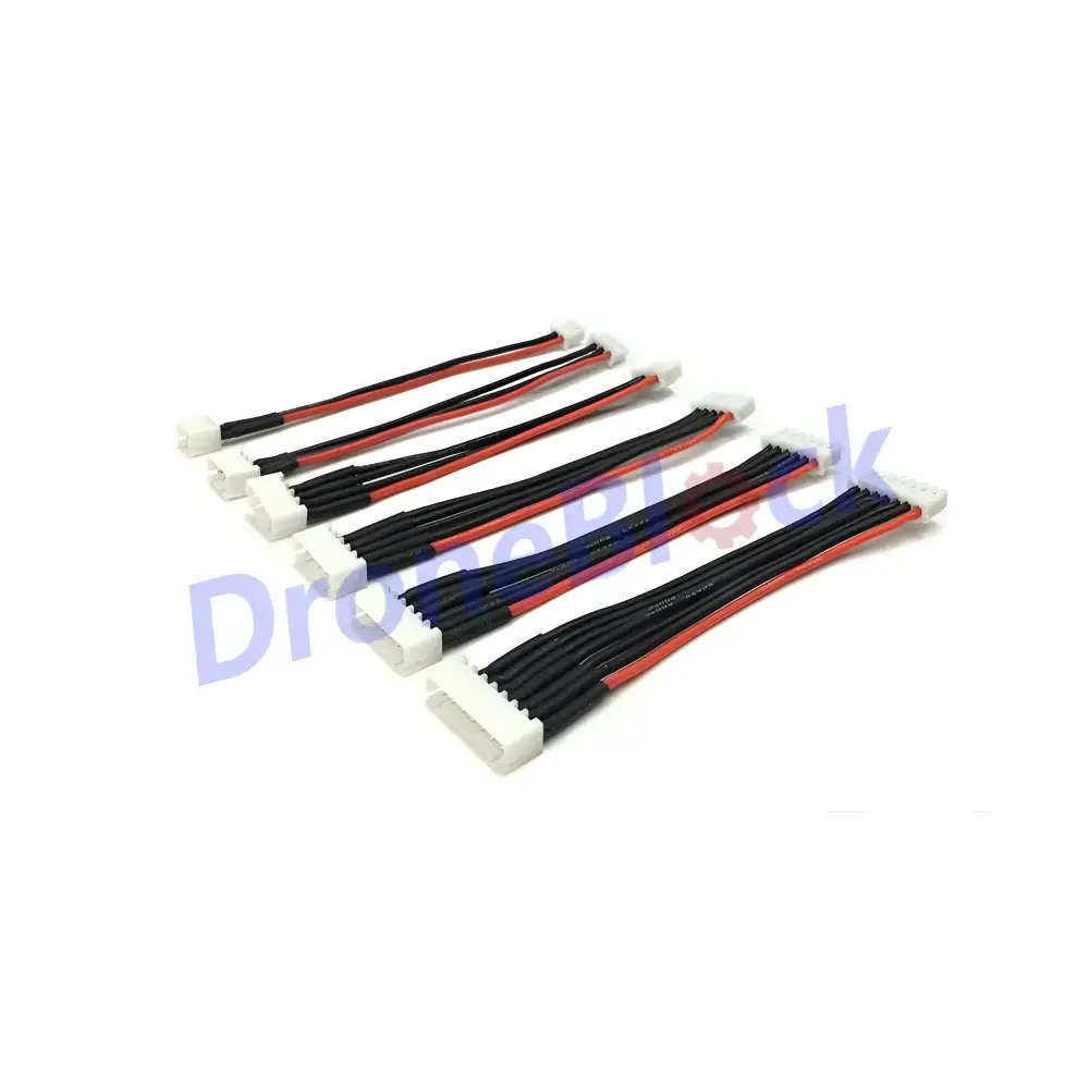 5pcs Lipo Battery Charging Connector Silicone Cable -