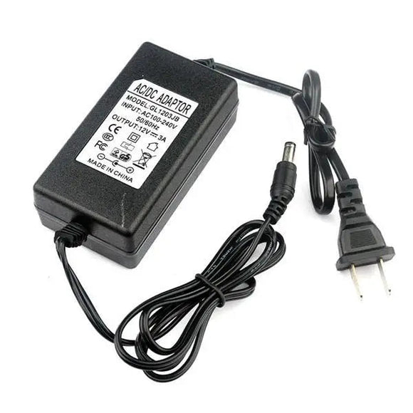 Charsoon US AC 100-240V to DC 12V 3A 36W Power Adapter for Drone Battery Balance Charger.