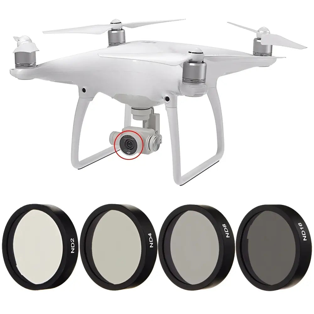 New 4pc Nd2 Nd4 Nd8 Nd16 Len Filter for Dji Phantom 3 4