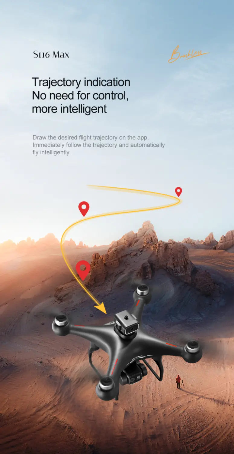 S116- Dual Camera Dual Electric Drone
