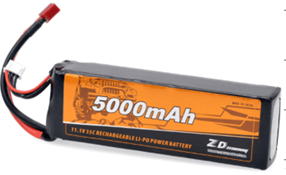 Lithium Battery For Model Vehicle 5000mah 11.1v