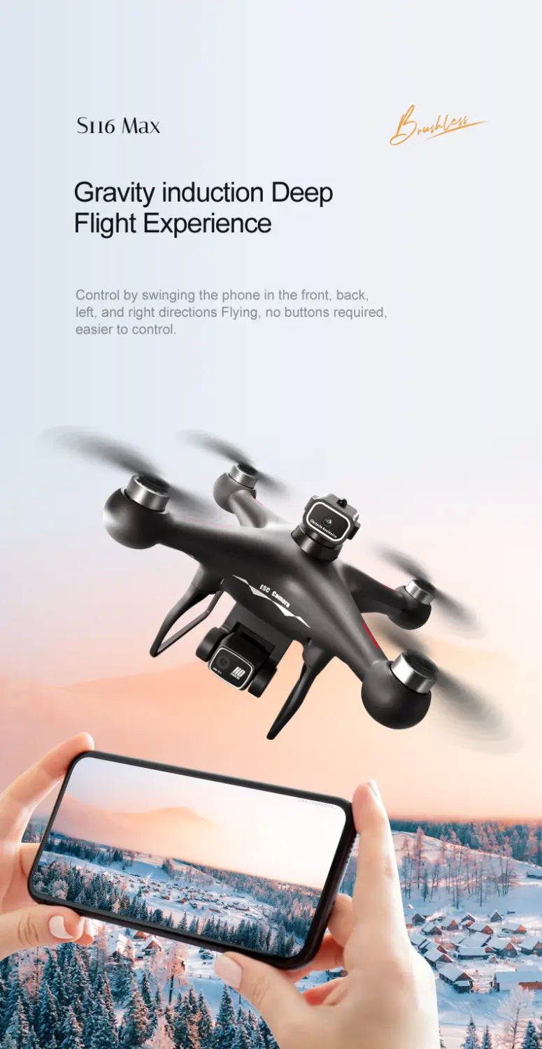 S116- Dual Camera Dual Electric Drone