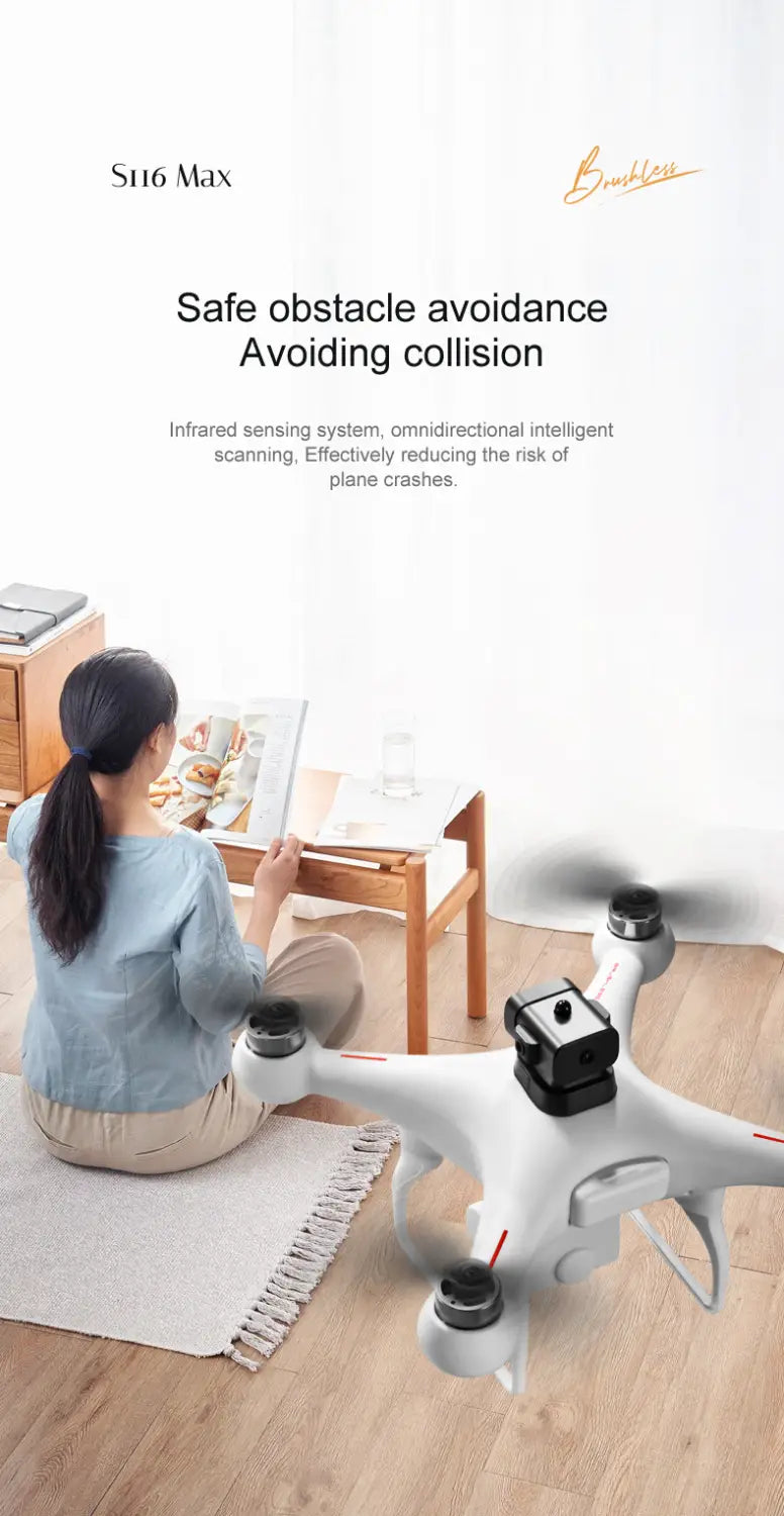 S116- Dual Camera Dual Electric Drone