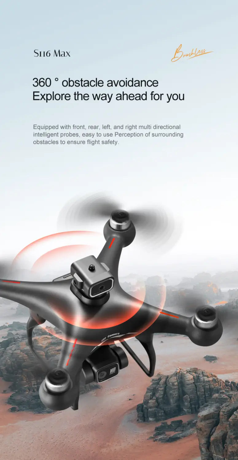 S116- Dual Camera Dual Electric Drone