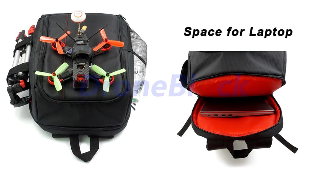 Fpv Racing Drone Quadcopter Backpack Carry Bag Outdoor Tool