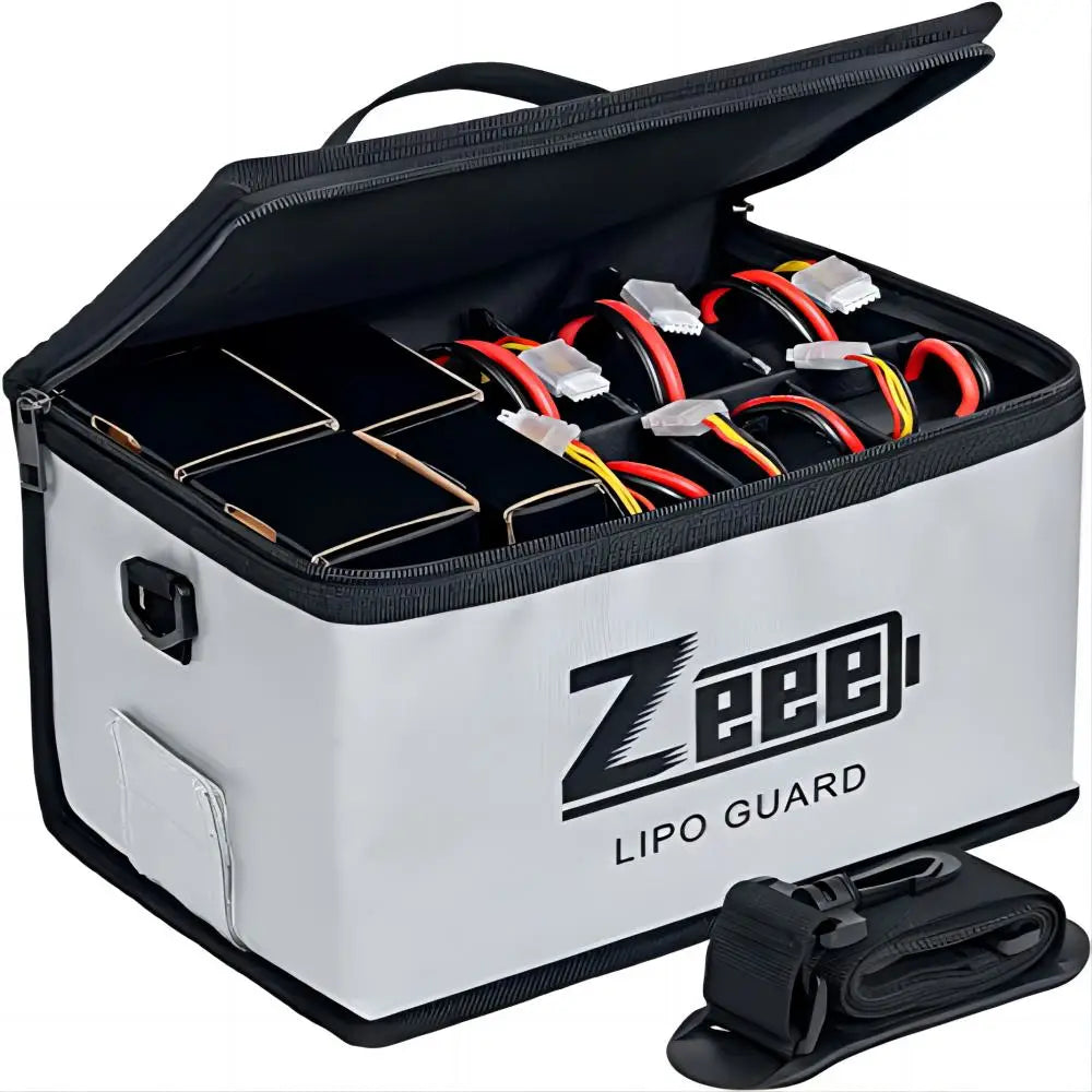 Zeee Lipo Safe Bag Battery Fireproof Bag Large Capacity