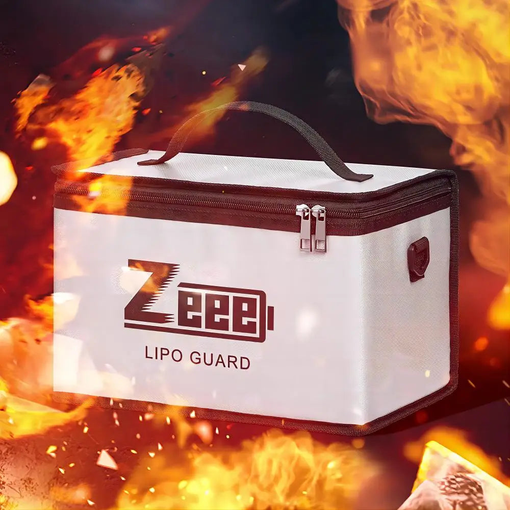 Zeee Lipo Safe Bag Battery Fireproof Bag Large Capacity