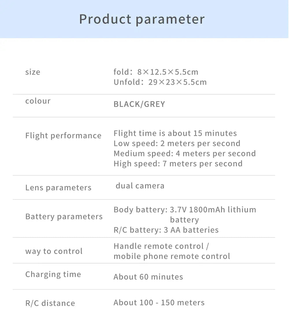 E88pro Dual Camera Dual Electric Drone