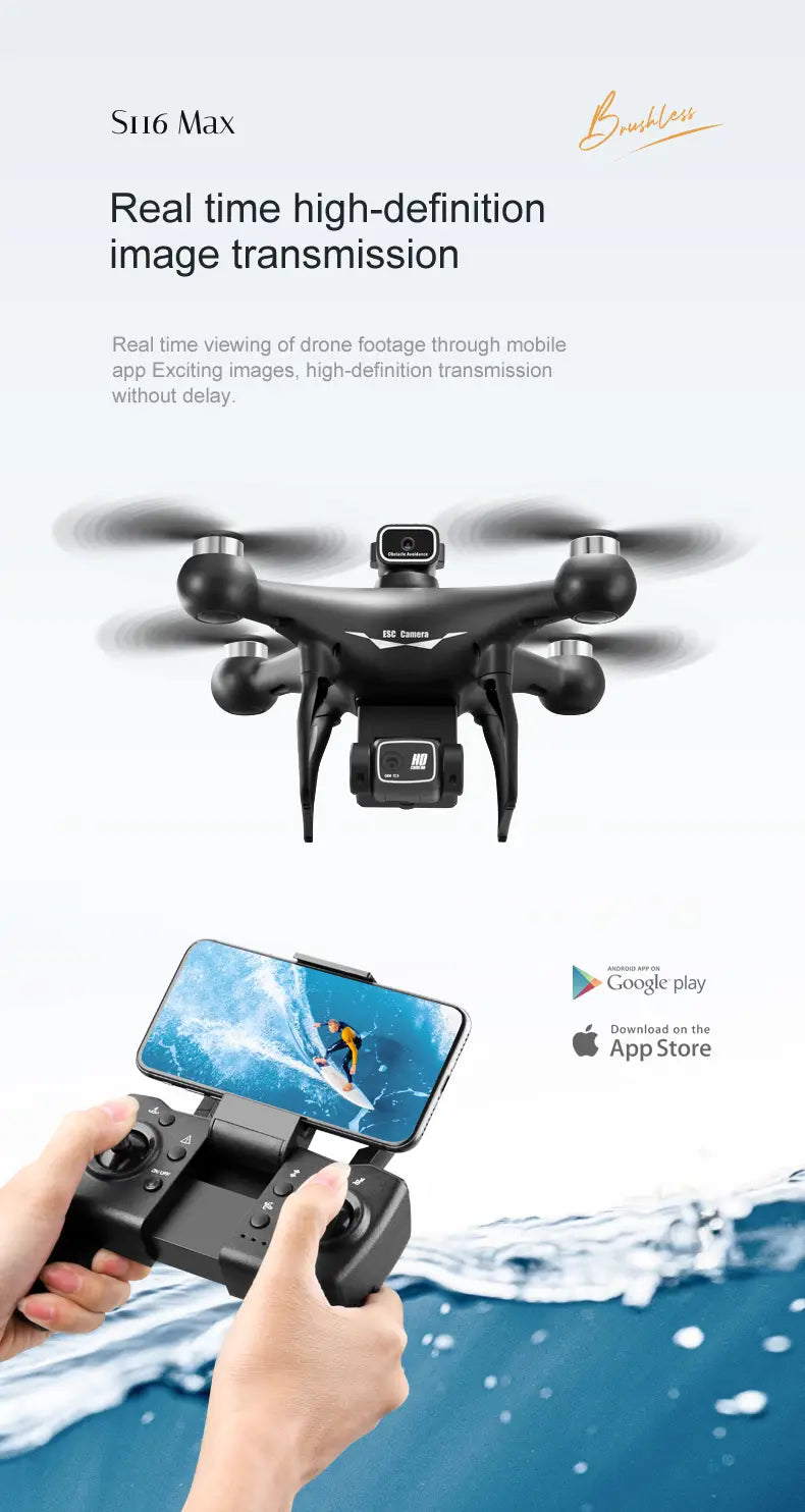S116- Dual Camera Dual Electric Drone