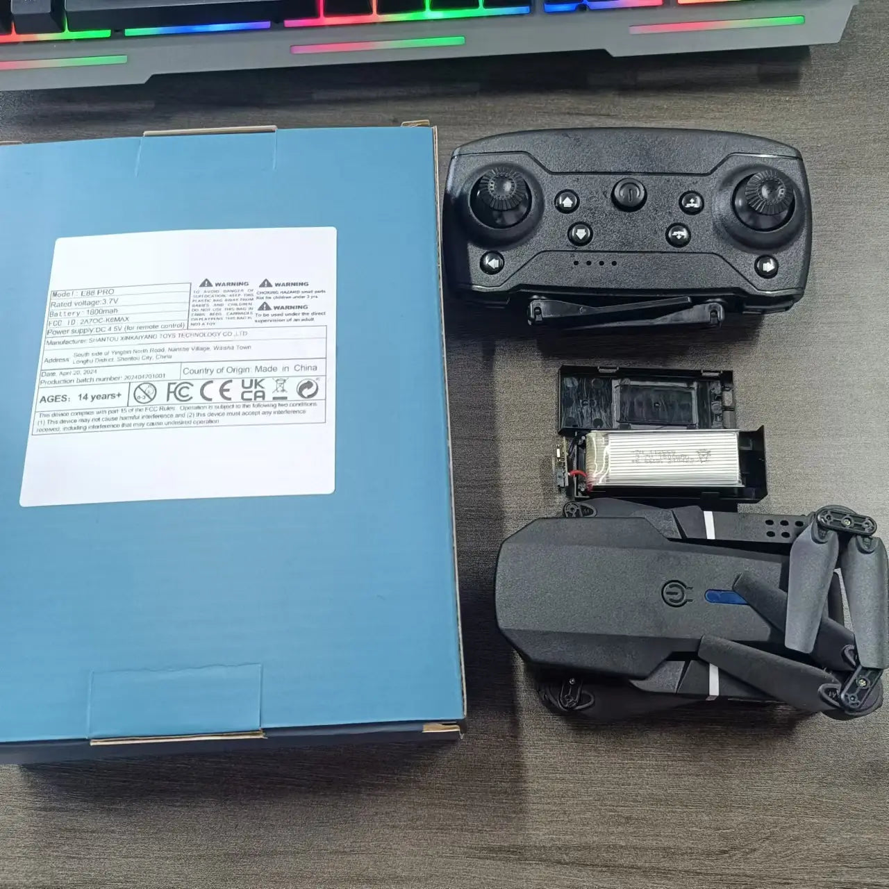 E88pro Dual Camera Dual Electric Drone