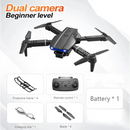 Black foldable e99 drone with dual hd cameras and blue led lights for aerial photography and camera hd aerial use