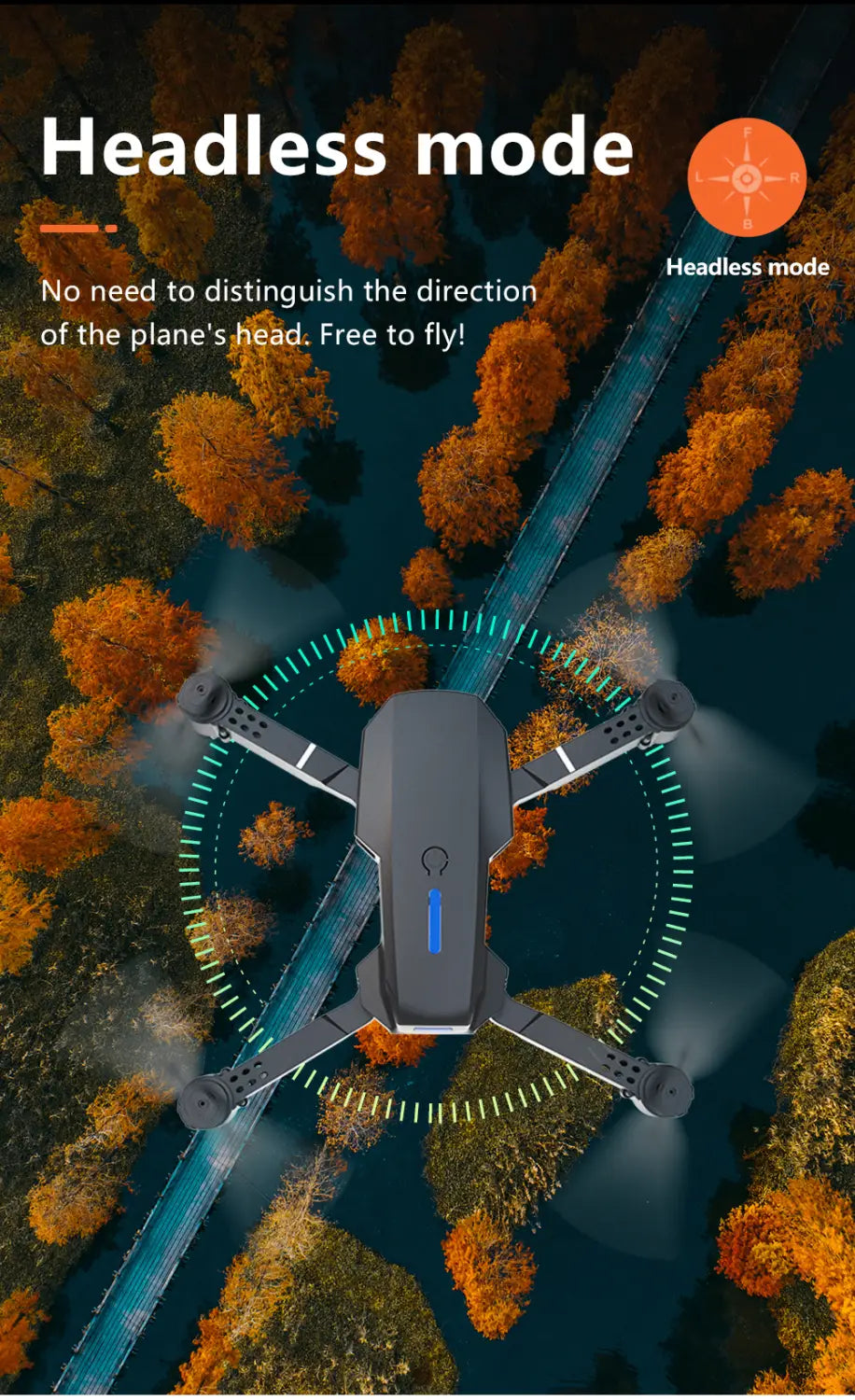 E88pro Dual Camera Dual Electric Drone