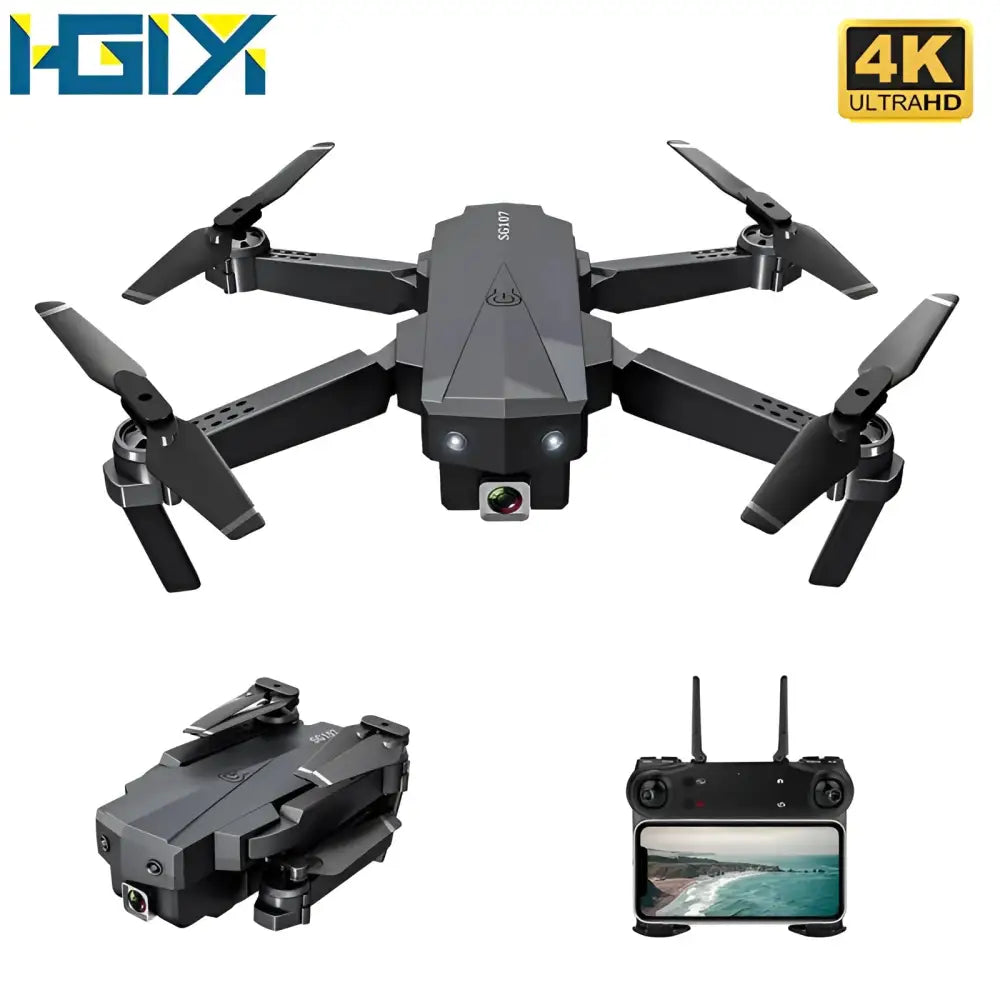 Hgiyi Sg107 Mini Rc Drone with 1080p 4k Camera