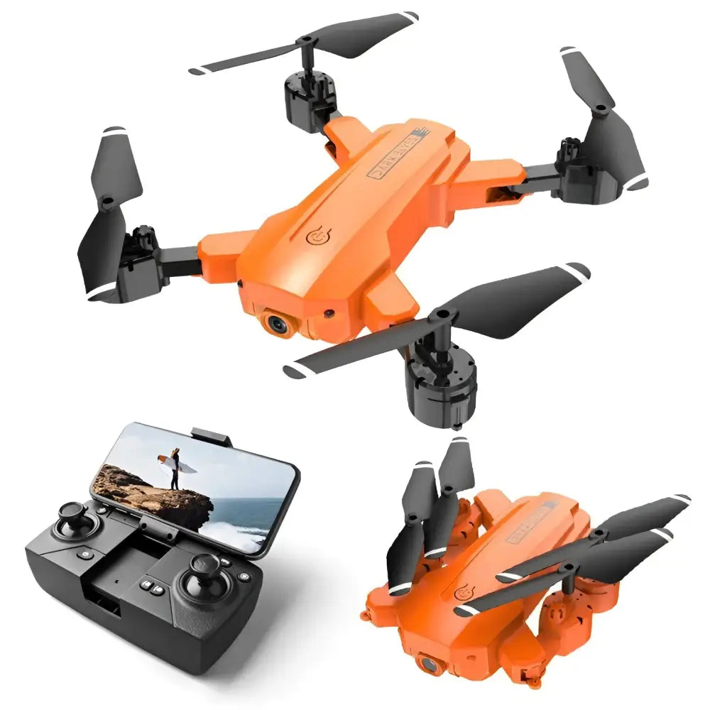 Hr H9 Mini with 4k Hd Dual Camera Foldable Quadcopter