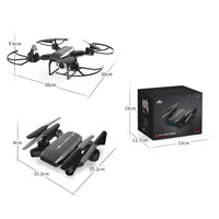 KY606D Drone 4k HD Aerial Photography 1080p Four-axis aircraft 20 Minutes Flight air Pressure Hover a key take-off Rc helicopter.