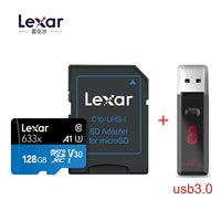 Lexar 633X New Original 95mb/s Micro sd card 512GB 1TB 128g 256GB Memory Card Reader Uhs-1 For Drone Gopro Dji Sport Camcorder.