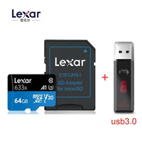 Lexar 633X New Original 95mb/s Micro sd card 512GB 1TB 128g 256GB Memory Card Reader Uhs-1 For Drone Gopro Dji Sport Camcorder.