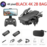 LF606 Mini Drone with 4K Camera HD Foldable Drones One-Key Return FPV Quadcopter Follow Me RC Helicopter Quadrocopter Kid's Toys.