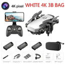 LF606 Mini Drone with 4K Camera HD Foldable Drones One-Key Return FPV Quadcopter Follow Me RC Helicopter Quadrocopter Kid's Toys.