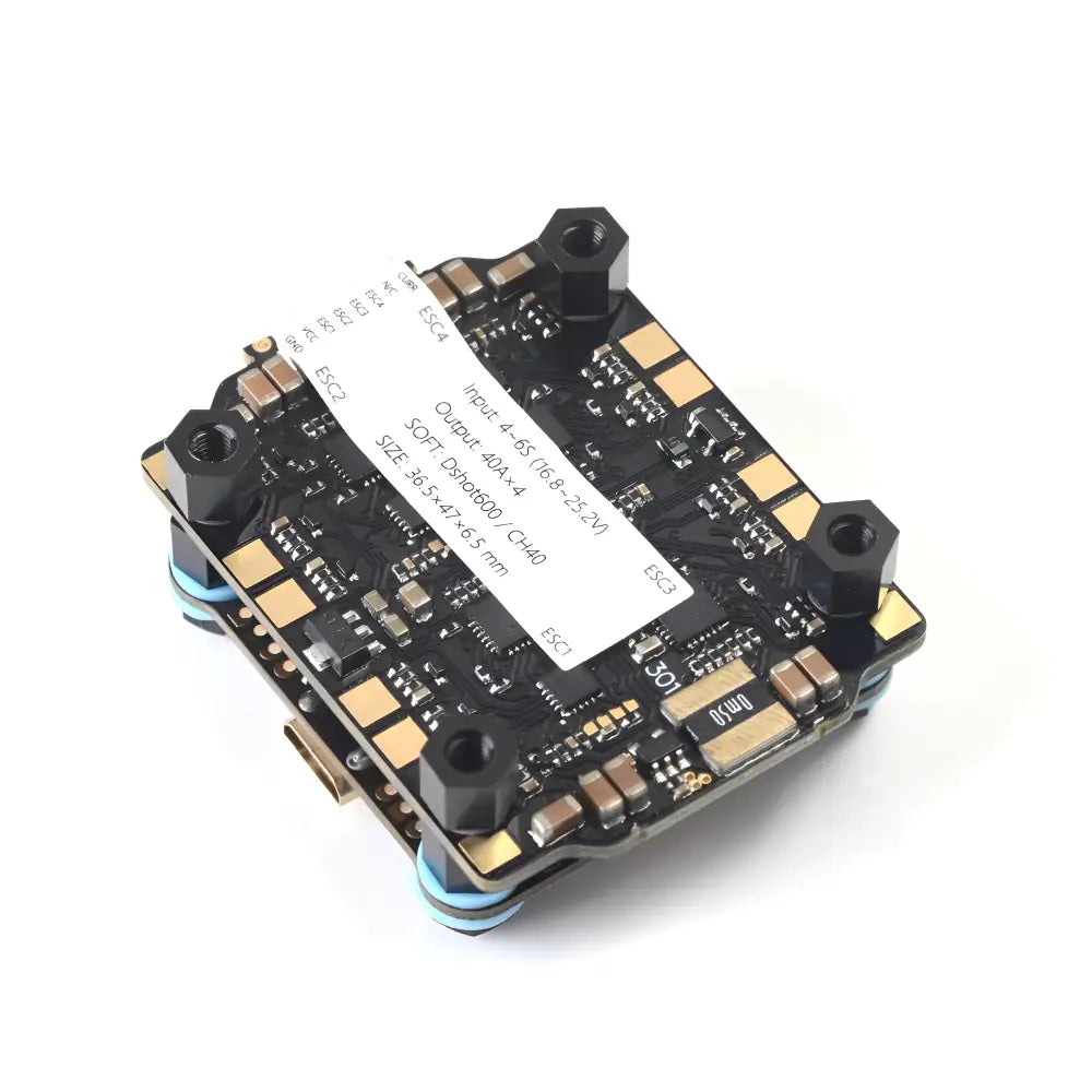 MAMBA F405 MK2 Contrôleur de vol Betaflight F40 40A 3-6S DSHOT600 FPV Racing Brushless ESC 30.5x30.5mm.