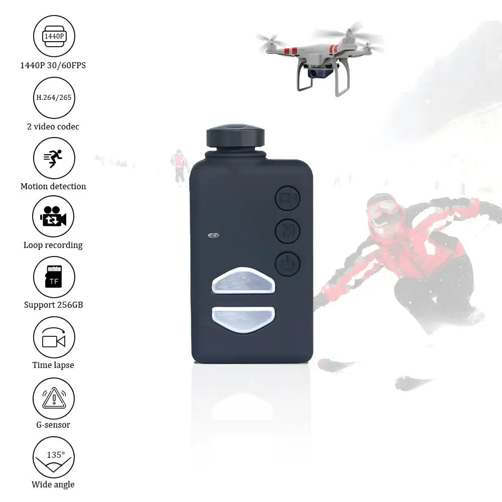 Mobius 1s Wide Angle Lens C2 Sports Action Camera