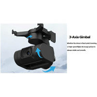 Professional B5 Mini Drone with 4k Camera Gps 3-axis Gimbal