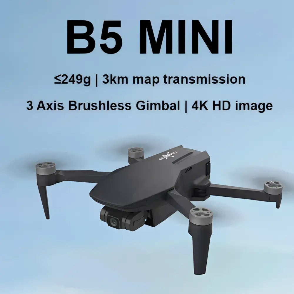 Professional B5 Mini Drone with 4k Camera Gps 3-axis Gimbal