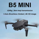 Professional B5 Mini Drone with 4k Camera Gps 3-axis Gimbal