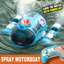 Remote Control Motorboat With Double Propeller - children’s