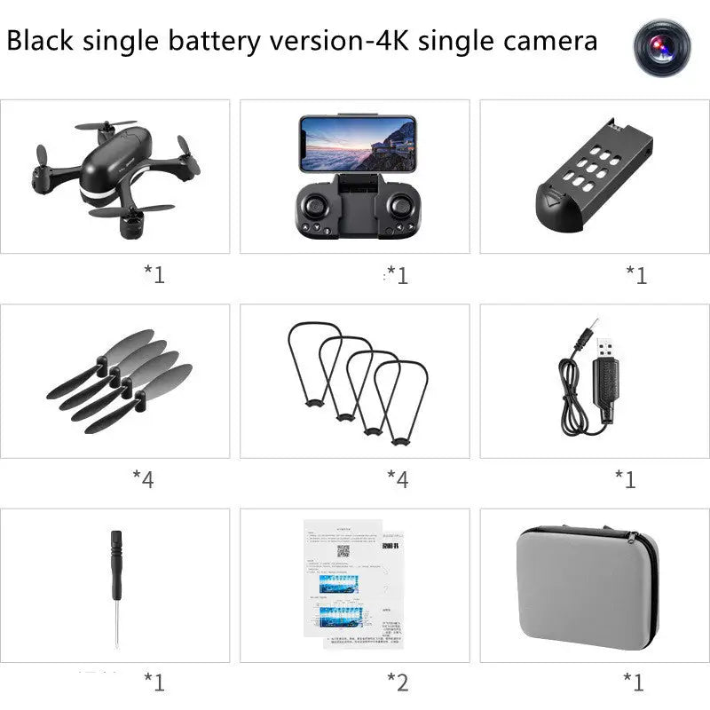 Black 1battery Single Camera