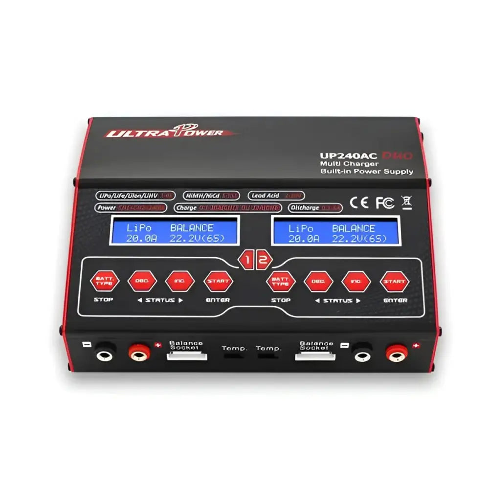 Ultra Power Up240ac Duo 240w Lipo Life Acid Balancing