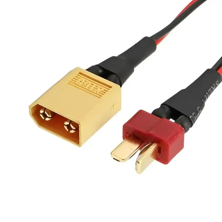 1pc 10cm Battery Esc Cable Awg22 t Plug Xt60 Plug