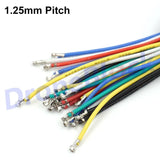 24pcs 6 Colors Pre-crimped Cables 20cm Silicon Wire -