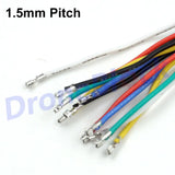 24pcs 6 Colors Pre-crimped Cables 20cm Silicon Wire -