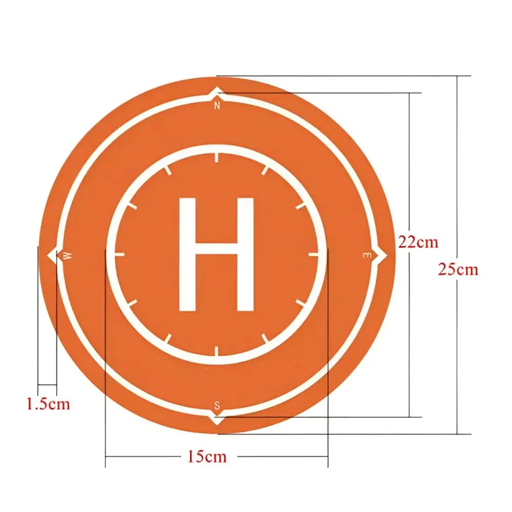 25CM Waterproof Portable Landing Pad for DJI Spark Mini.