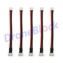 5pcs Lipo Battery Charging Connector Silicone Cable - 2S -