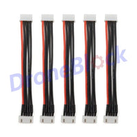 5pcs Lipo Battery Charging Connector Silicone Cable - 4S -