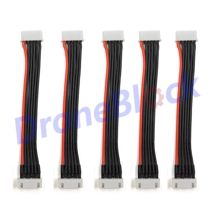 5pcs Lipo Battery Charging Connector Silicone Cable - 5S -