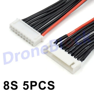 5pcs Lipo Battery Charging Connector Silicone Cable