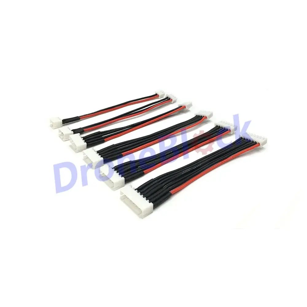 5pcs Lipo Battery Charging Connector Silicone Cable -