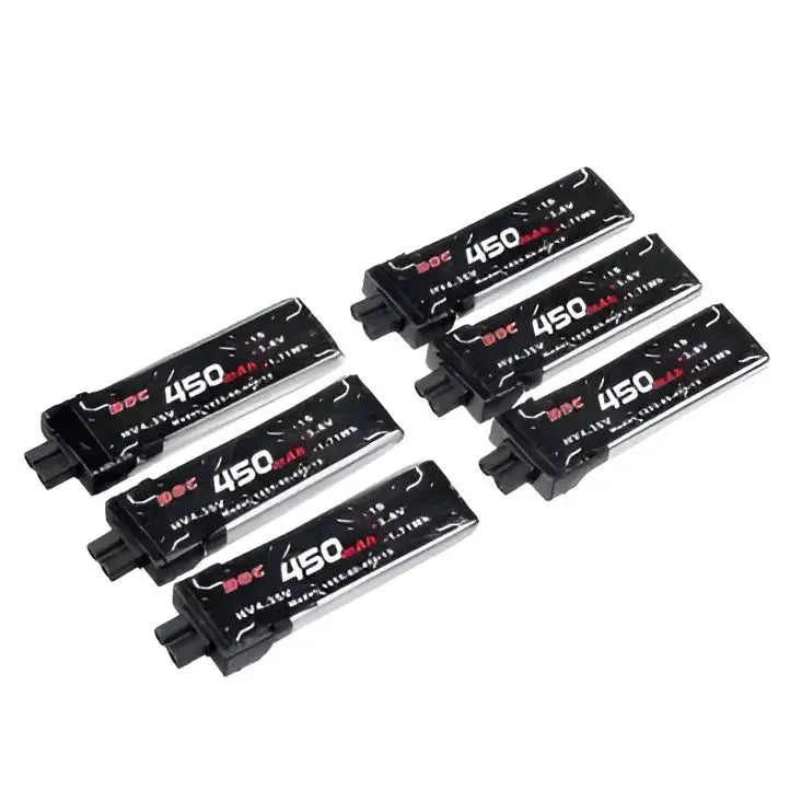 Alienmodel 4.35v 450mah 80c 1s Hv Lipo Battery for Rc Drone