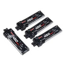 Alienmodel 4.35V 450mAh 80C 1S HV Lipo Battery for RC Drone.