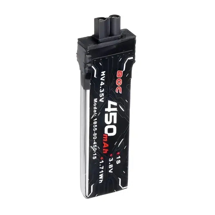 Alienmodel 4.35V 450mAh 80C 1S HV Lipo Battery for RC Drone.