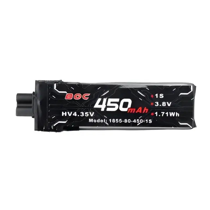 Alienmodel 4.35v 450mah 80c 1s Hv Lipo Battery for Rc Drone